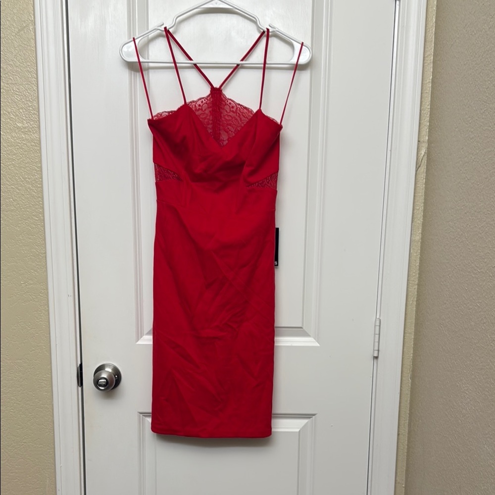 Express Bold Red Dress